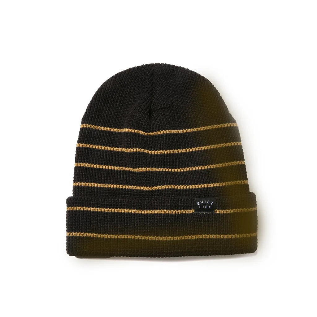 The Quiet Life hue horizontal striped beanie