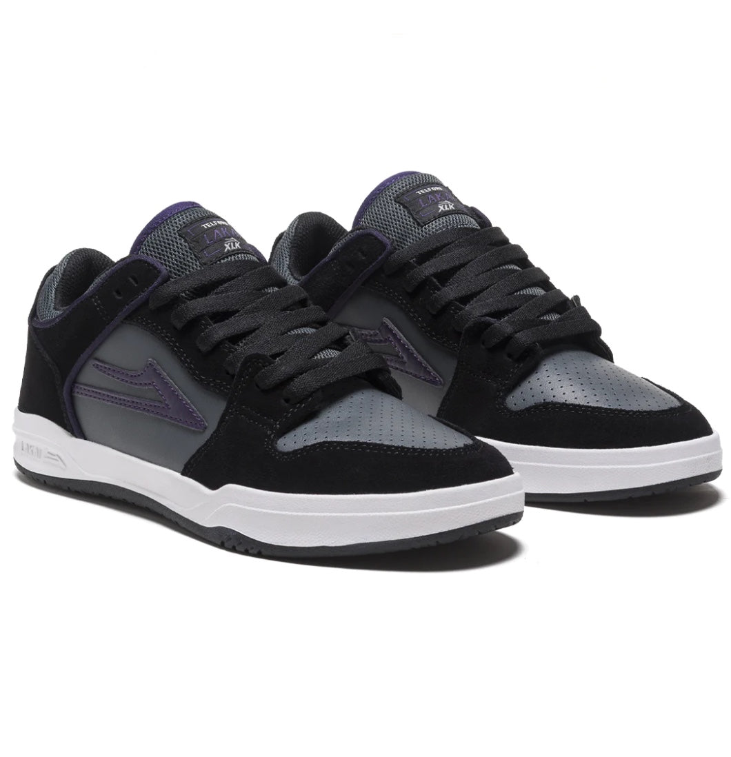 Lakai - Sko ' Telford Low' (Black/Grey Suede) - Plazashop