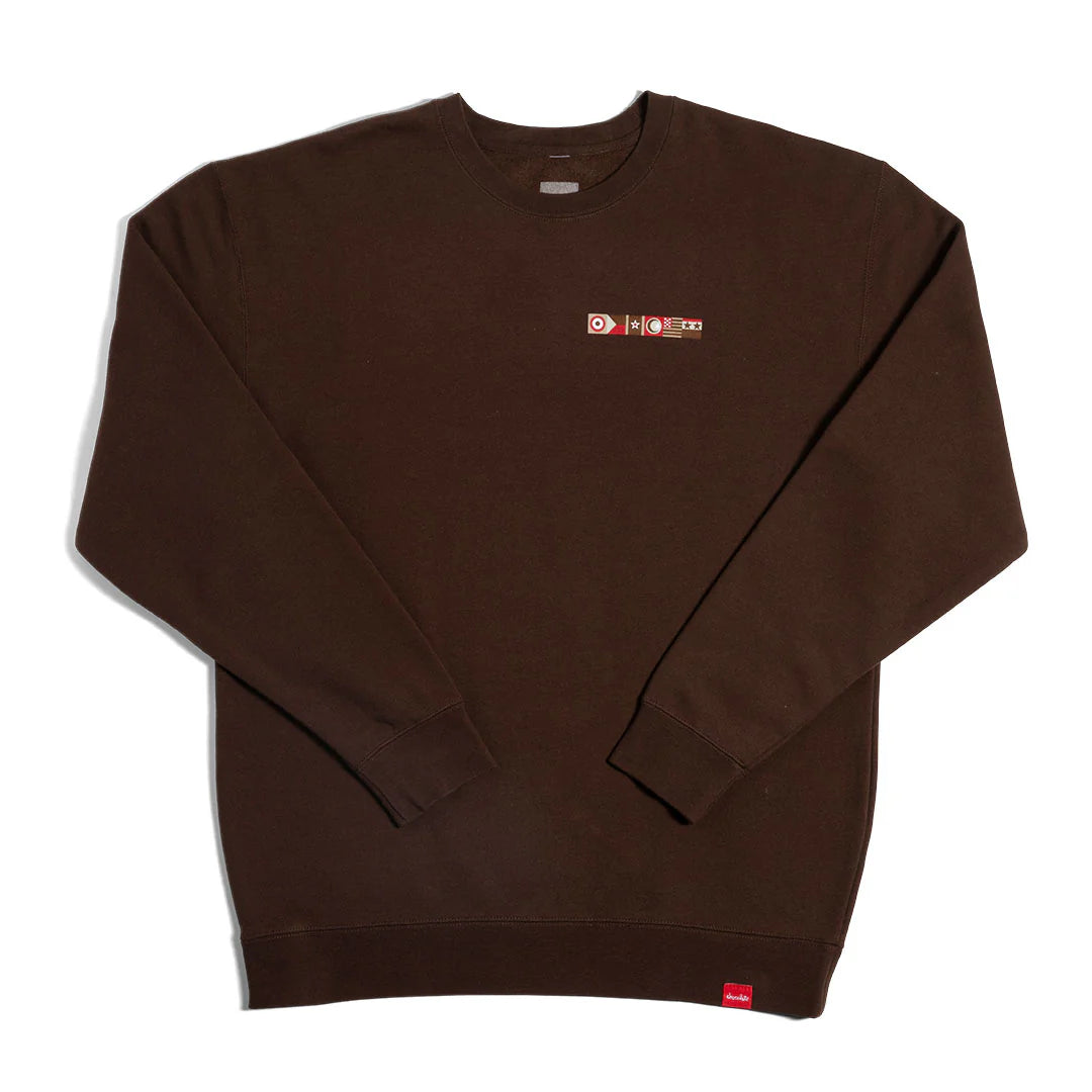 Chocolate Skateboards - Crewneck 'Flyin the Flag'