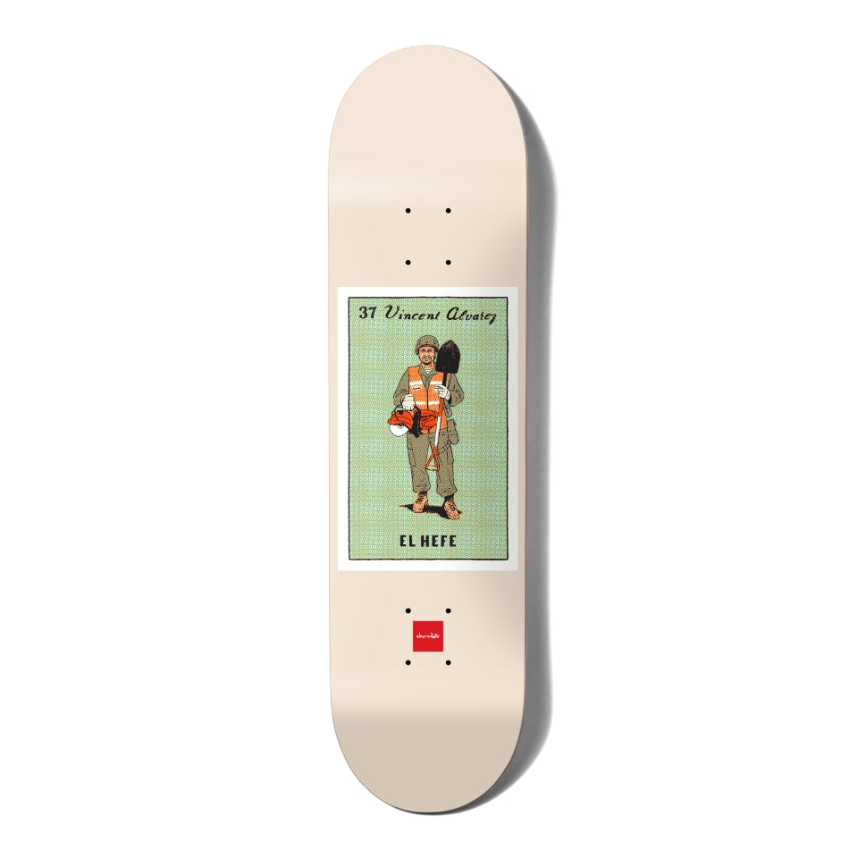 Chocolate Skateboards - Alvarez 'Loteria' (G052) 8.25"