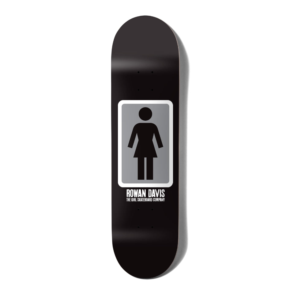 Girl Skateboards - Davis 'OG Black White' (G053) 8.5"