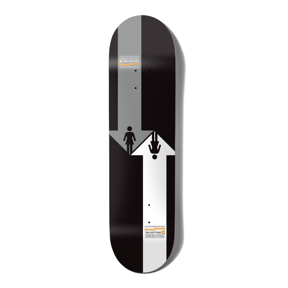 Girl Skateboards - McCrank 'Dual-Direction' Twin Tip (G096) 8.5"