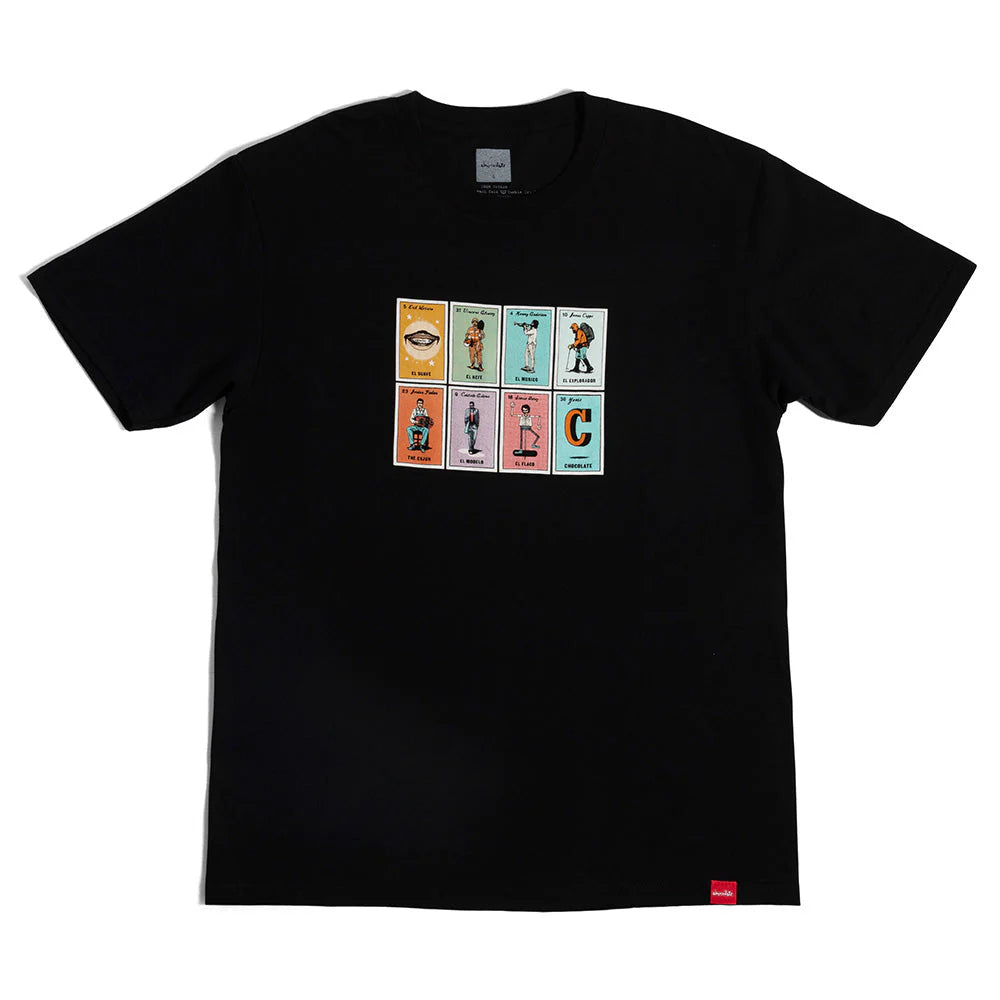 Chocolate Skateboards - T-shirt 'Loteria Card Spread Tee'