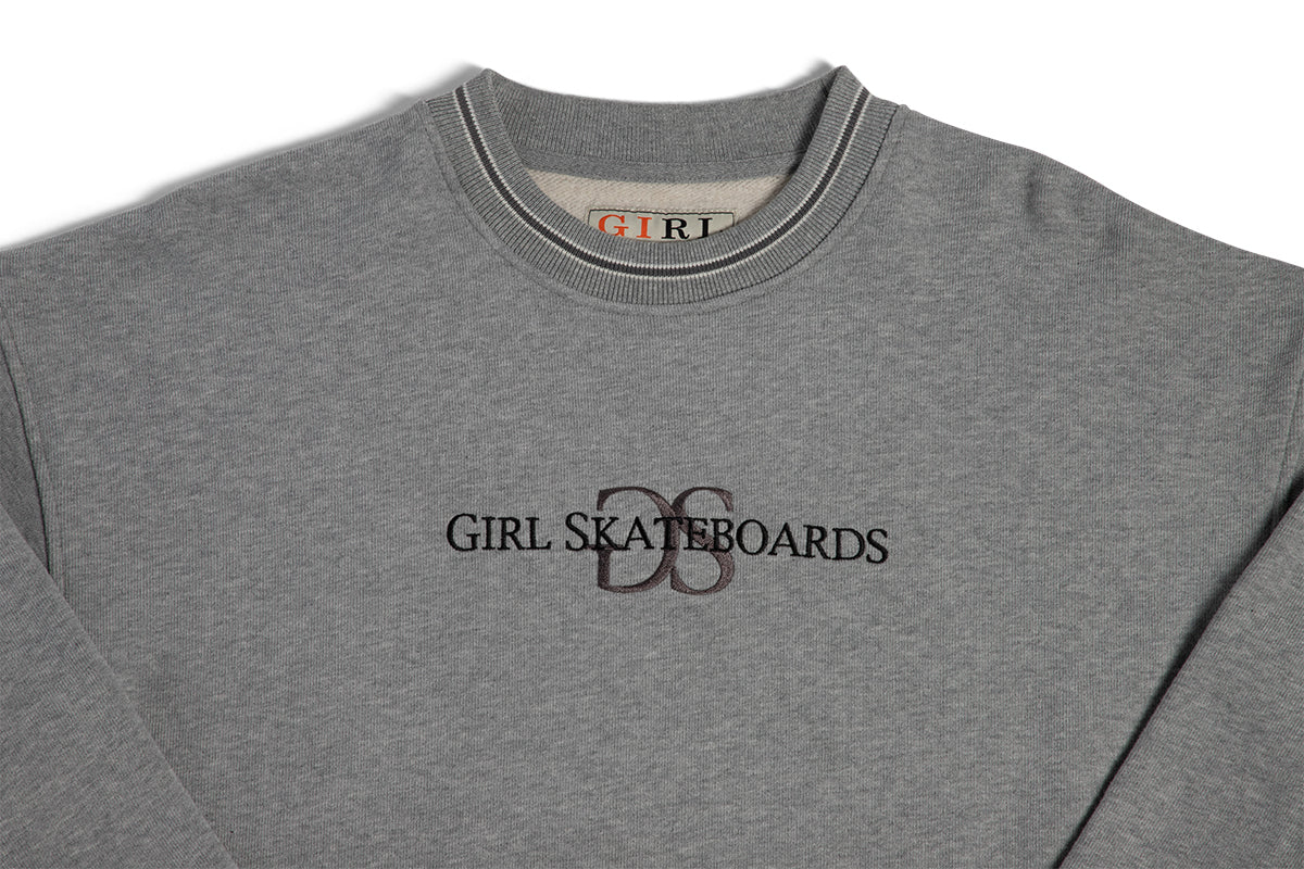 Girl Skateboards - Crewneck 'GS Embroidered Crew'