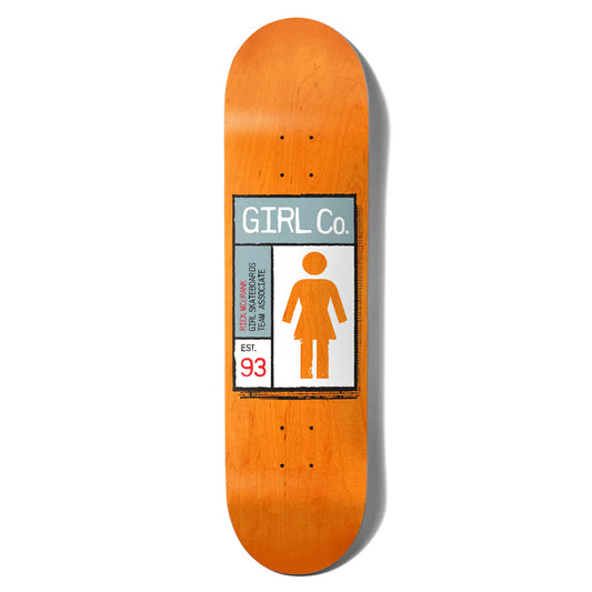 Girl Skateboards - McCrank 'Grid Box' Twin Tip (G069) 8.25"