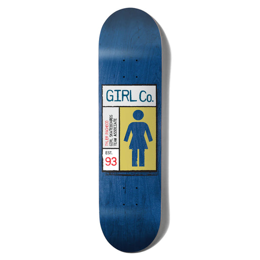 Girl Skateboards - Pacheco 'Grid Box' (G016) 8.375"
