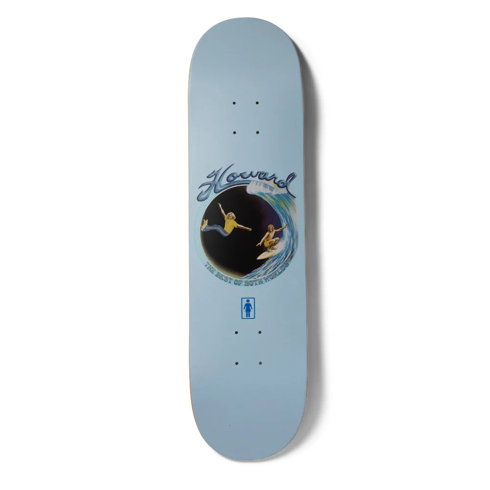 Girl Skateboards - Howard 'Best of both Worlds' (G053) 8.5"