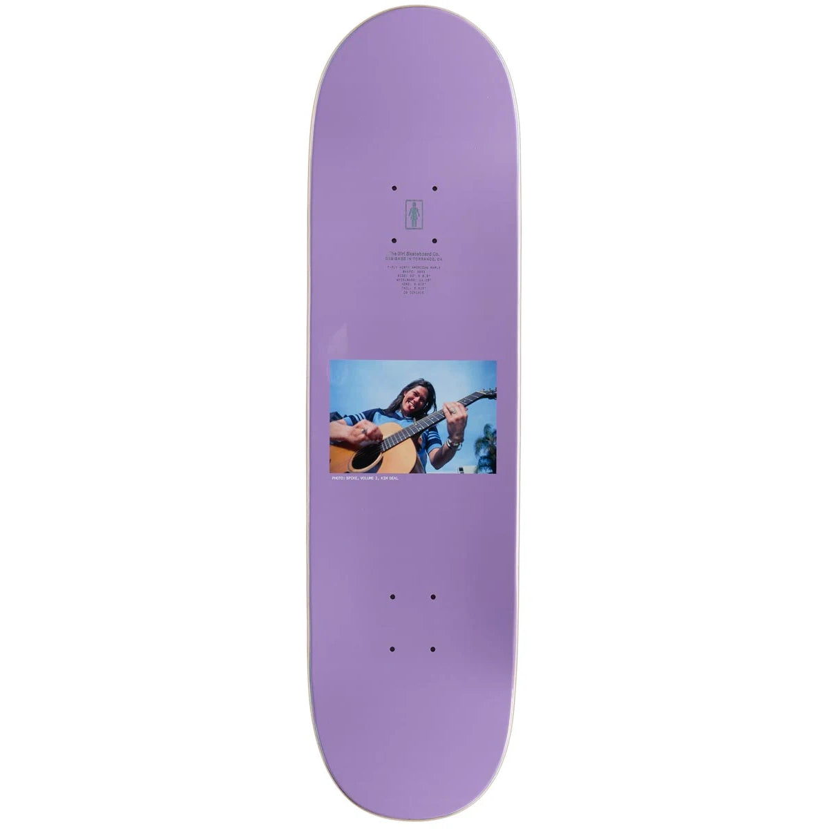 Girl Skateboards - Spike Photo Kim Deal (G033) 8.5"