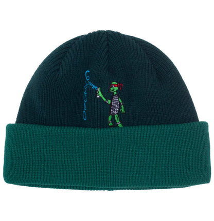 GX1000 - Hue 'Spray Paint Beanie' (Emerald & Forest Green) -Plazashop