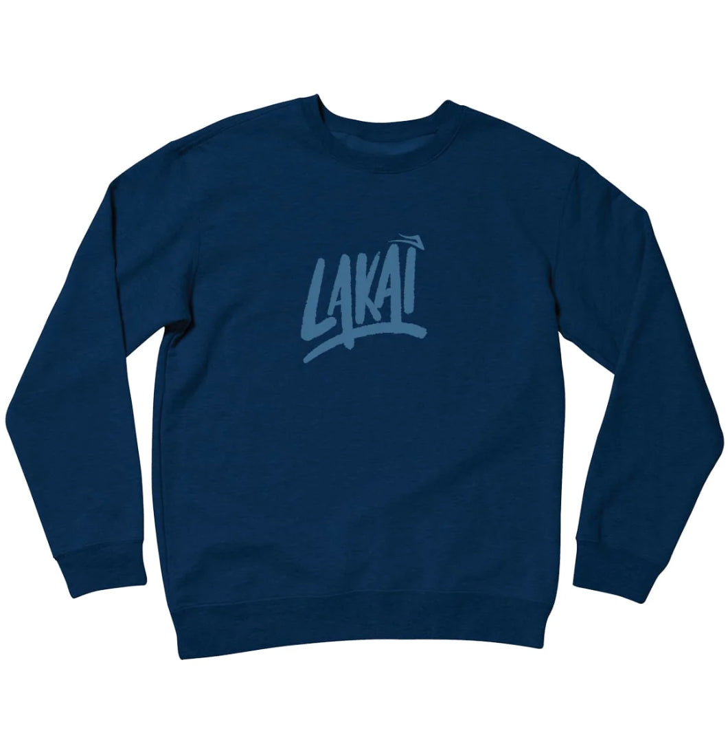 Lakai - Crewneck 'Brush' (Navy) - Plazashop