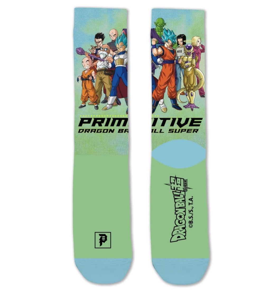 Primitive Skateboarding X DBZ - Strømper 'Universal Survival Sock' - Plazashop