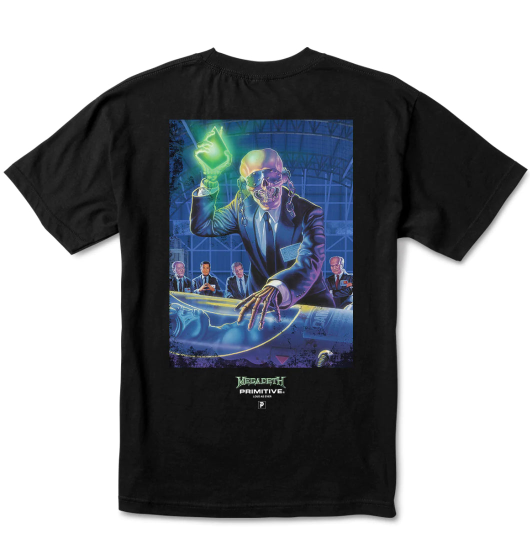 Primitive Skateboarding X Megadeath - T-shirt 'Hangar Tee'