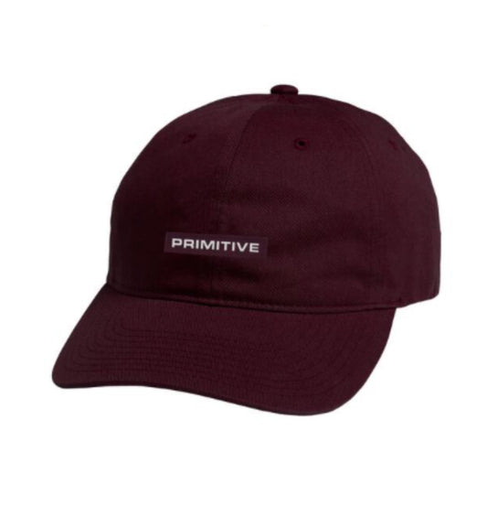 Primitive Skateboarding - Cap 'Boxed' Strapback (Burgundy) - Plazashop