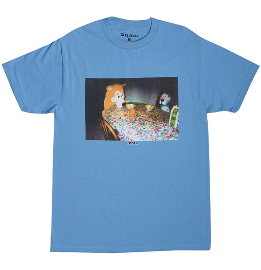 Quasi Skateboards - T-shirt 'Cereal' (Carolina Blue) - Plazashop