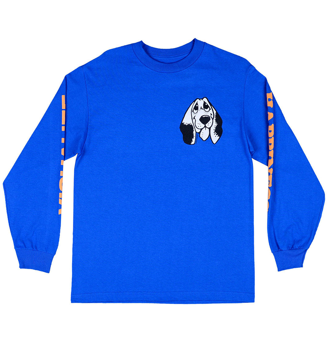 Quasi Skateboards - T-shirt 'Happiness L/S' (Royal) - Plazashop