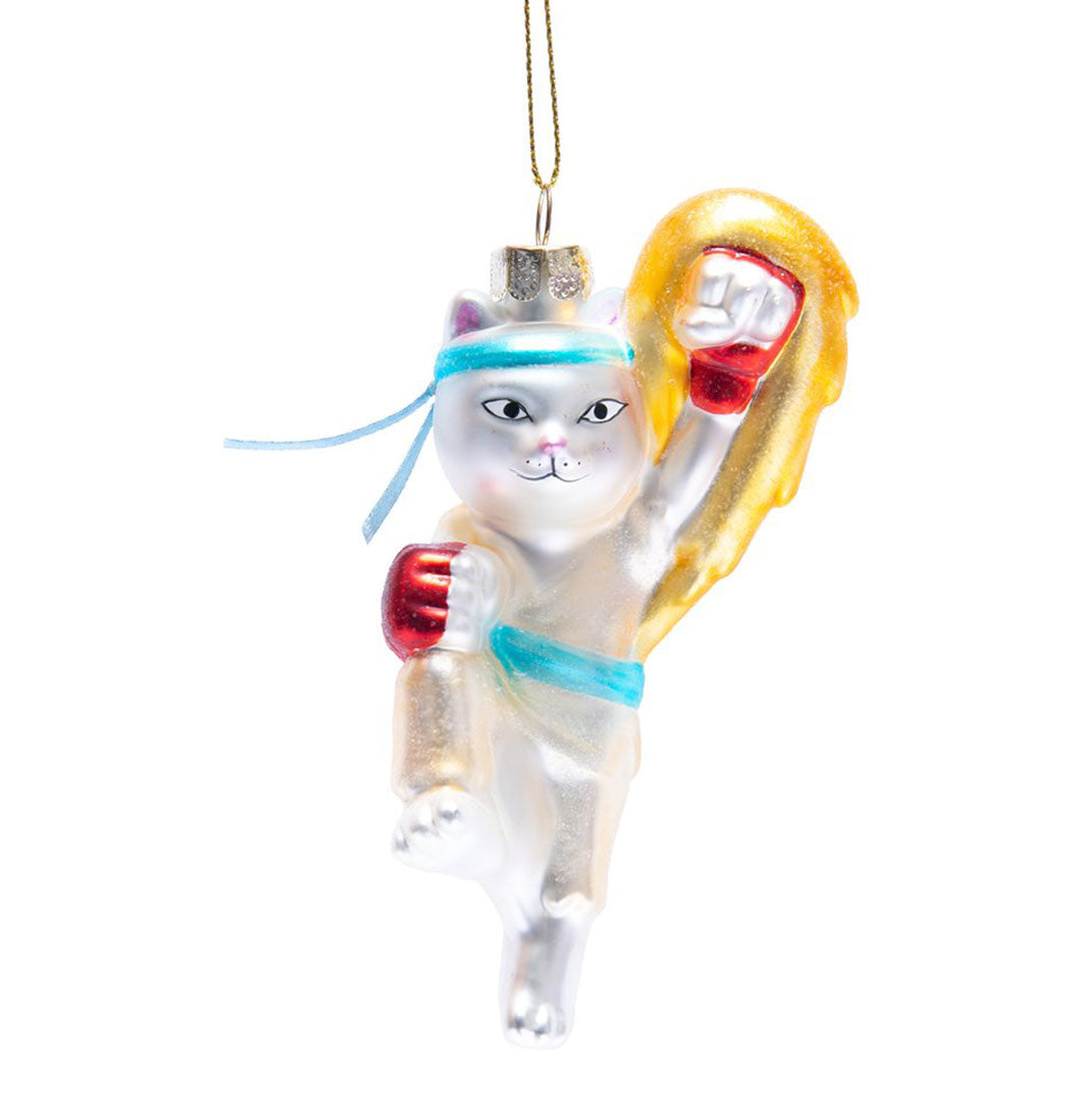 RIPNDIP - Julepynt 'Final K.O Glitter Glass Ornament' (Multi) - Plazashop