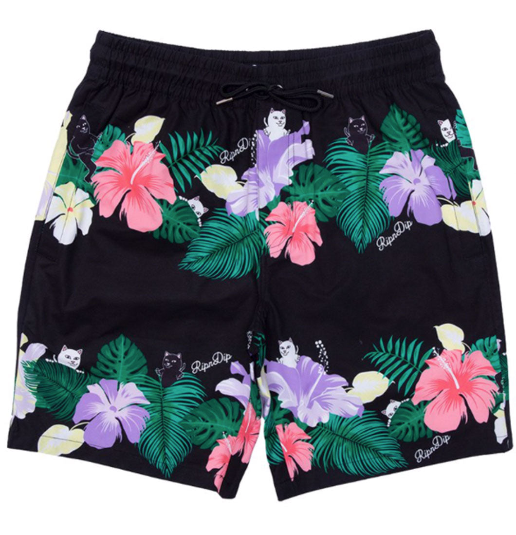 RIPNDIP - Shorts 'Pablo Swim Shorts' (Black) - Plazashop