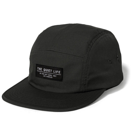 The Quiet Life - Cap 'Foundation 5 Panel' (Black) - Plazashop